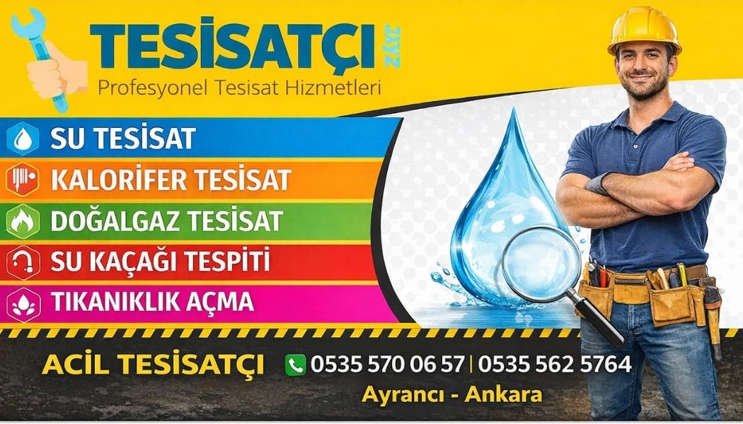Ayrancı Su Kaçağı Tesisat